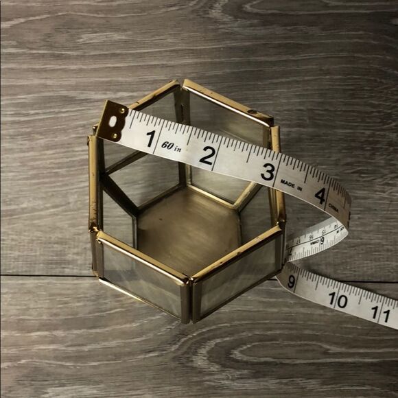 Geometric Glass Terrarium - Picture 5 of 5